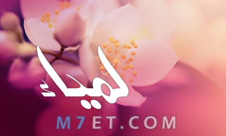 معنى اسم لمياء