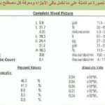 رموز التحاليل الطبية ومعدلاتها الطبيعية   