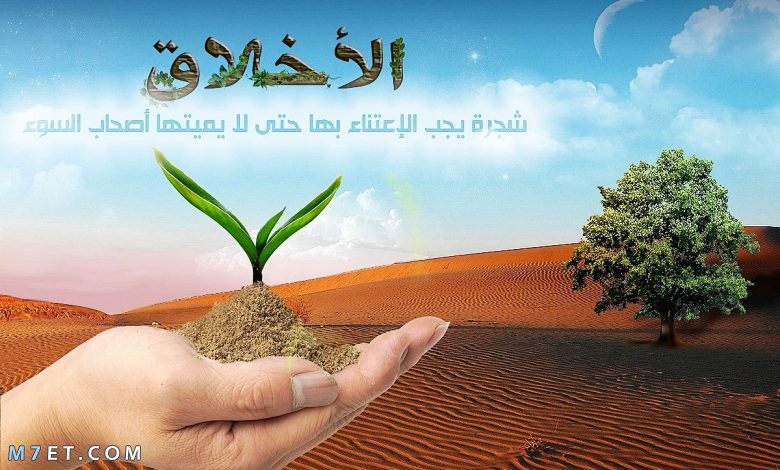 الاخلاق الحسنة