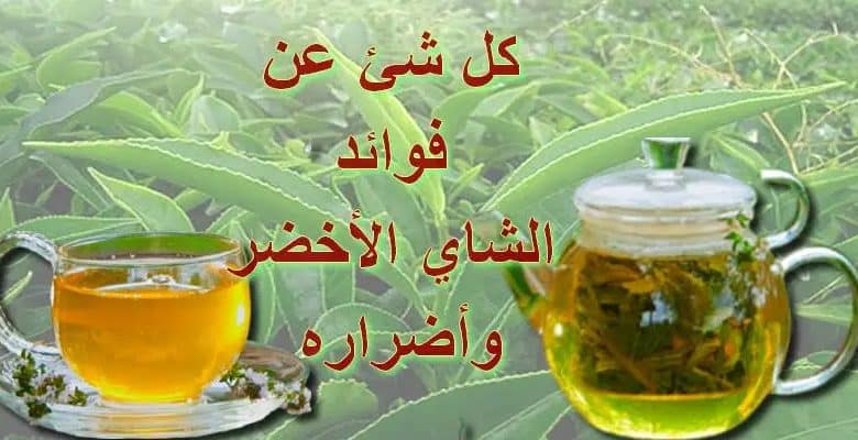 فوائد الشاي الاخضر واضراره