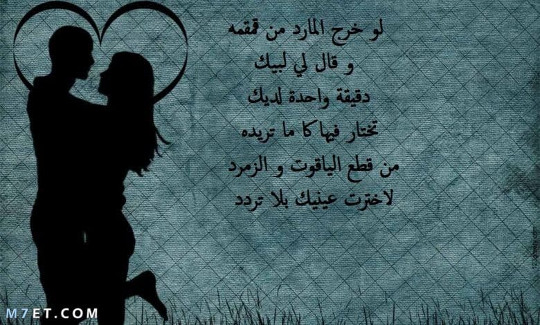 شعر عن الحب والعشق