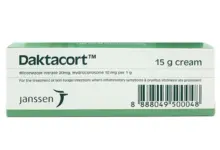 Photo of كريم دكتاكورت DAKTACORT 15 جرام لعلاج الفطريات والالتهابات الجلد
